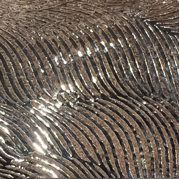 Michelle LaLonde Chocolate Brown/Beaded Leather Evening Bag - Never used - Picture 5 of 5